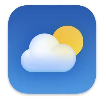 天気.app アイコン